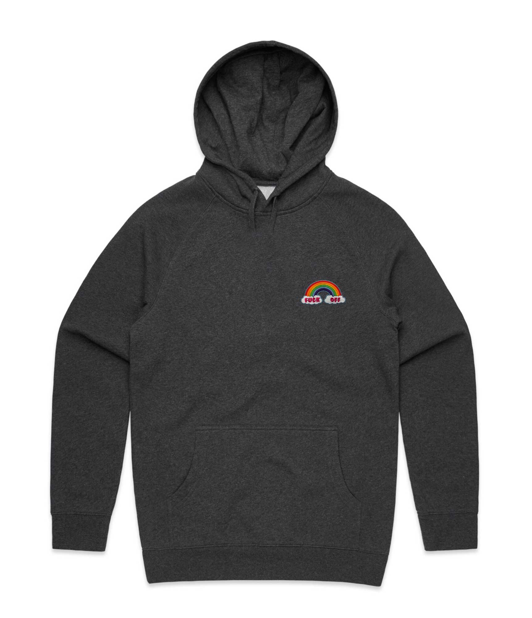 Image of BSO Embroidered Unisex Hoodie - Fuck Off Backstage Originals